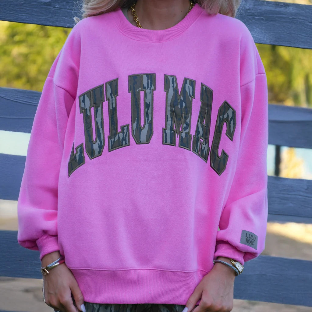 PRE-ORDER Lulu Mac Mossy Oak Bottomland Sweatshirt