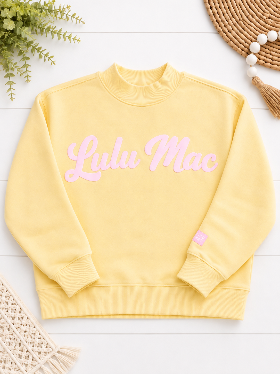 Lulu Mac Script Sweatshirt