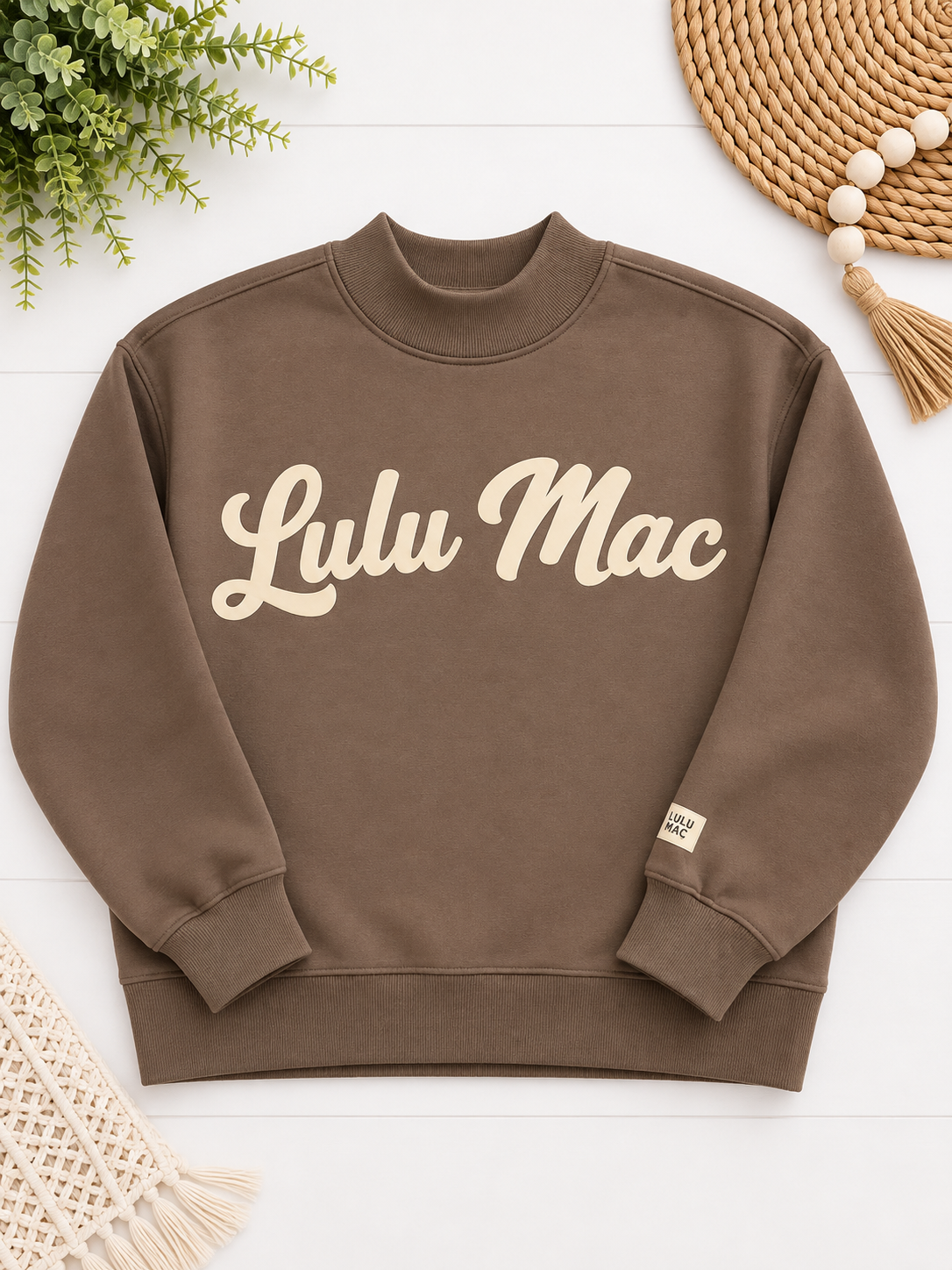 Lulu Mac Script Sweatshirt