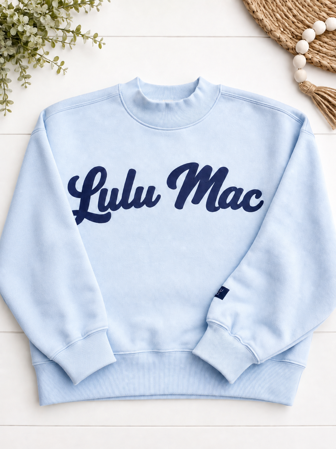 Lulu Mac Script Sweatshirt