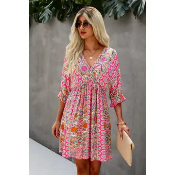 Color Match Dress