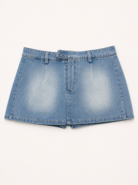 Denim Skort