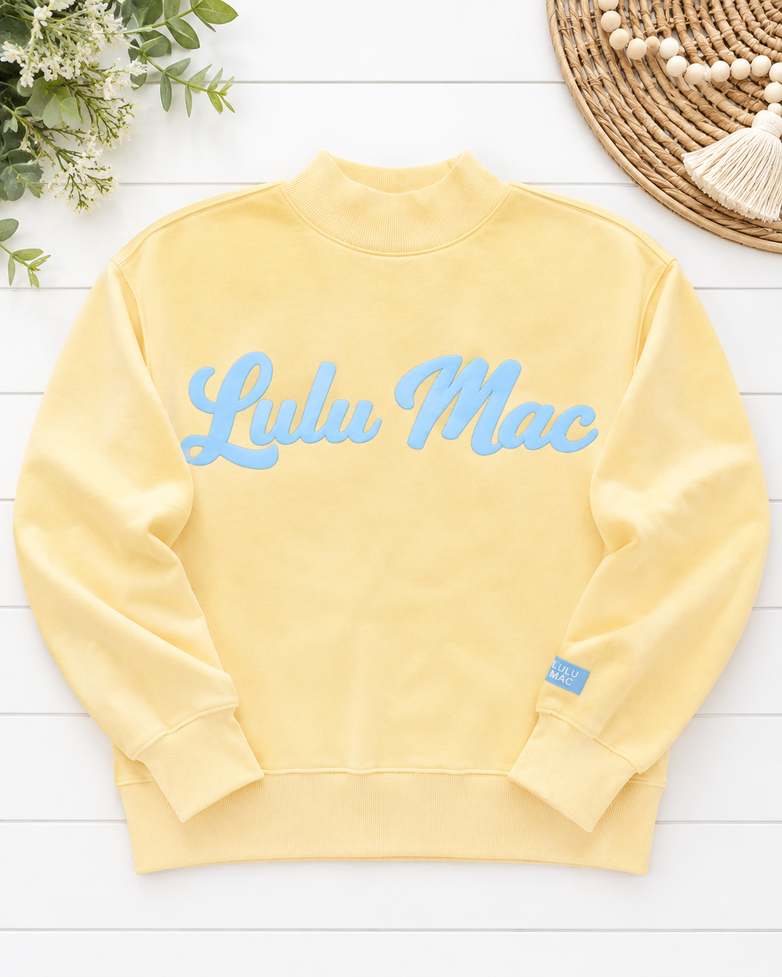 Lulu Mac Script Sweatshirt