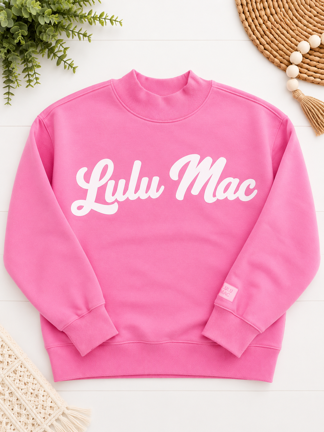 Lulu Mac Script Sweatshirt