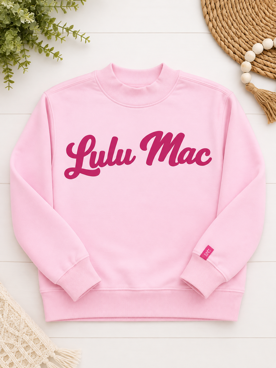 Lulu Mac Script Sweatshirt