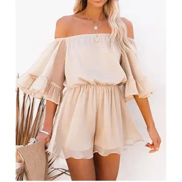 Off the shoulder Romper