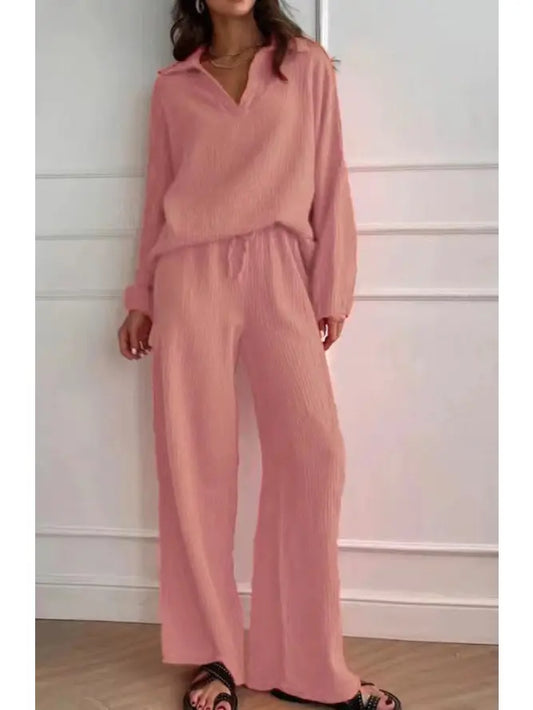 V Neck 2 Pc set