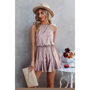 Sleeveless romper