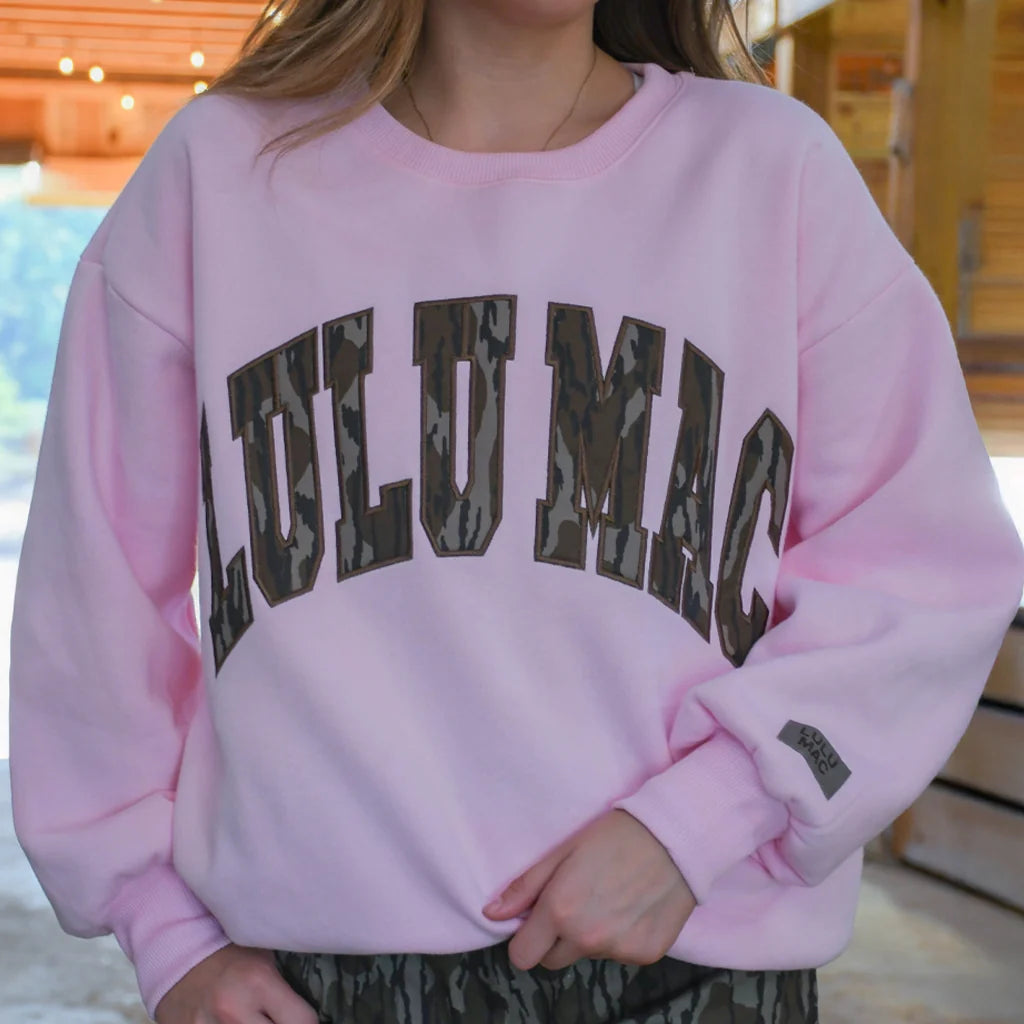 PRE-ORDER Lulu Mac Mossy Oak Bottomland Sweatshirt