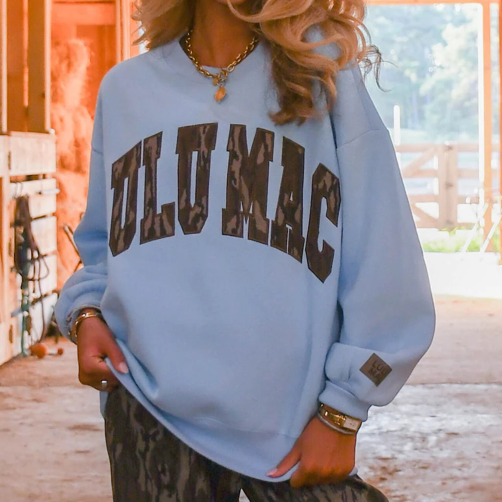 PRE-ORDER Lulu Mac Mossy Oak Bottomland Sweatshirt