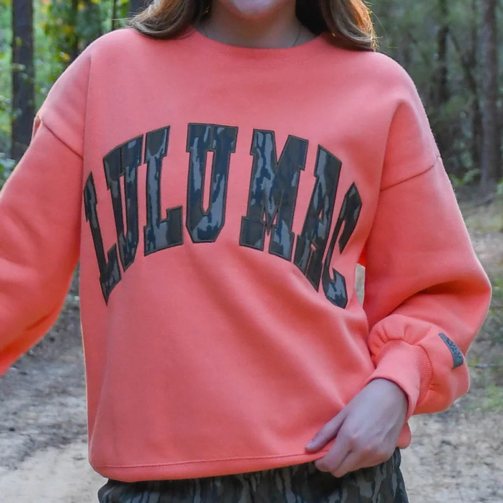 PRE-ORDER Lulu Mac Mossy Oak Bottomland Sweatshirt